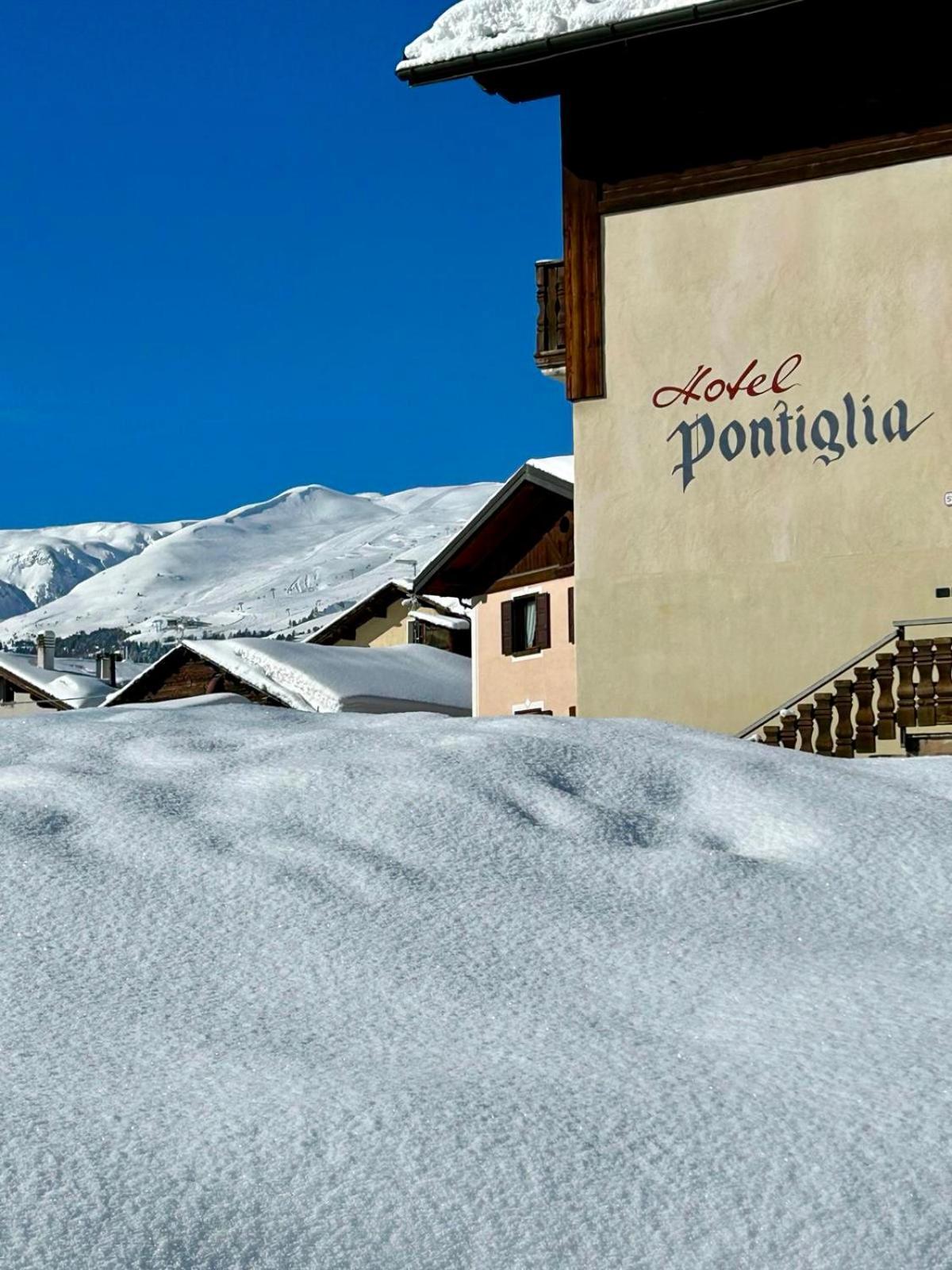 Hotel Pontiglia Livigno Kültér fotó