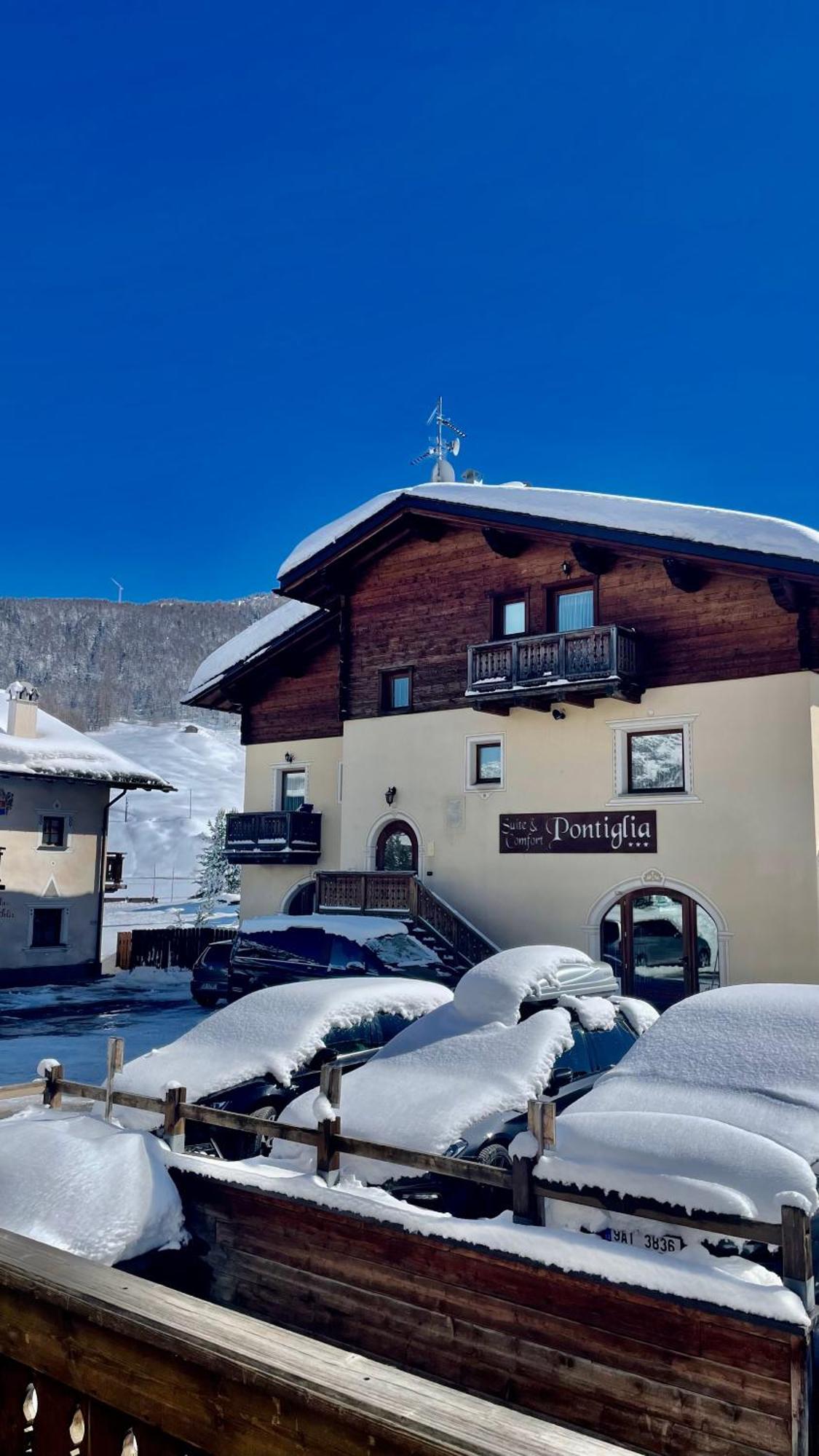 Hotel Pontiglia Livigno Kültér fotó